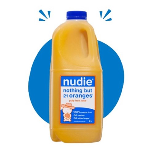 (Nothing But) Oranges Pulp Free Juice 2L - Fresh