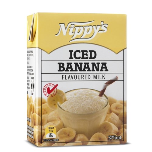 Iced Banana Flavoured Milk 24 x 375ml