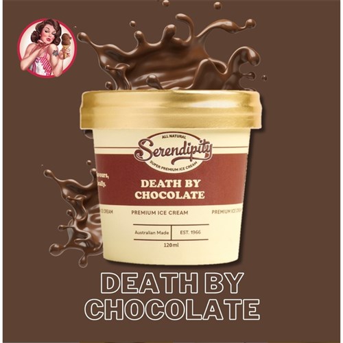Death By Chocolate Ice Cream (24 x 120ml)