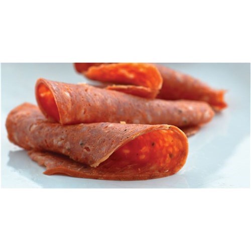 Pizza Salami Sliced Hot Calabrezi