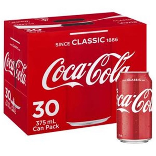 Soft Drink - Coke Can (30x375ml)