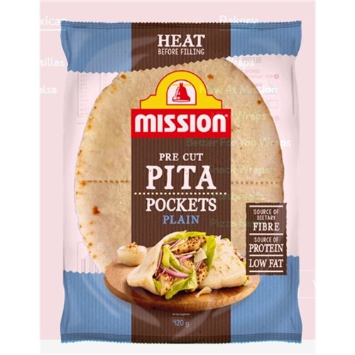 Pita Pocket Plain (12 x 4pc)